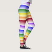 Rainbow Stripe Leggings レギンス (右)