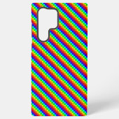 Rainbow Stripes - Samsung カーゼ Galaxyケース (裏面)