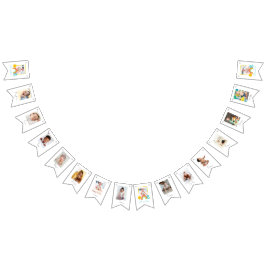 Rainbow Sun 1st Birthday 12ヶ月フォトバナー バンティングフラッグ