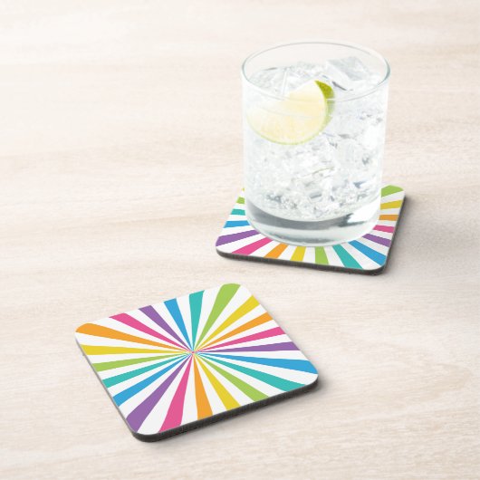 Rainbow Sunburst コースター (右側)