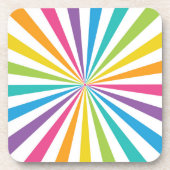 Rainbow Sunburst コースター (正面)