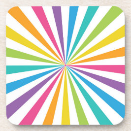 Rainbow Sunburst コースター