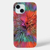 Rainbow Supernova Fractal Art Case-Mate iPhoneケース (裏面)