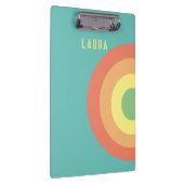 rainbow target retro 80sクリップボード クリップボード (右)