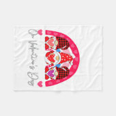 Rainbow Teaching 12th Grade On Valentines Day Tea  フリースブランケット (正面(横))