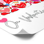 Rainbow Teaching 4th Grade On Valentines Day Teac  ポスター (角)