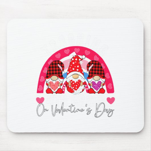 Rainbow Teaching 4th Grade On Valentines Day Teac  マウスパッド (正面)