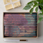 Rainbow Temple Striped Tissue Paper – Customizable 薄葉紙 (ギフト)