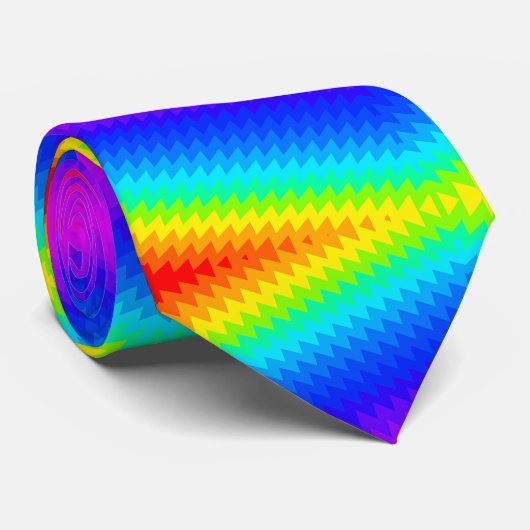 Rainbow tie-dye ネクタイ (ロール)