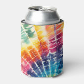 Rainbow Tie Dye 缶クーラー (缶正面)