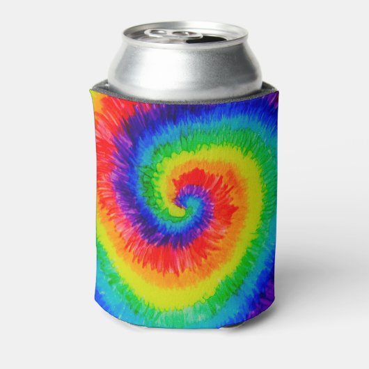 Rainbow Tie-Dye Alcohol Ink 缶クーラー (缶裏面)