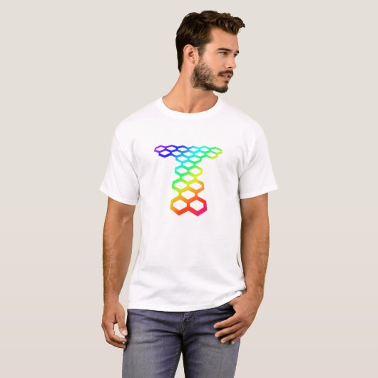 Rainbow Torchwoodロゴ Tシャツ (正面フル)