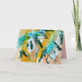 Rainbow Tracksグリーティングカード(Janz) カード