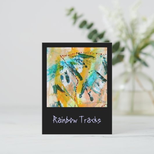 Rainbow Tracksハガキ ポストカード (スタンド正面)