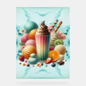 Rainbow Treat アクリルサイン (正面)