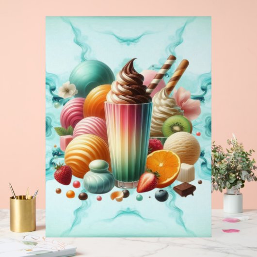 Rainbow Treat アクリルサイン (ウェディング)