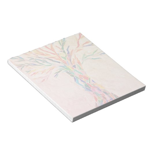 Rainbow Tree  ノートパッド (アングル)