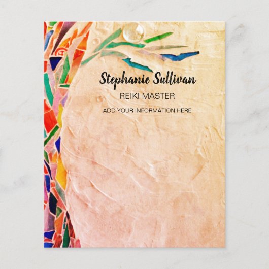 Rainbow Tree Reiki Master  チラシ (正面)