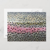 Rainbow Trout by PatternWear© ポストカード (正面/裏面)