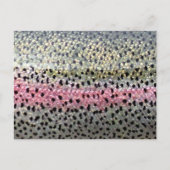 Rainbow Trout by PatternWear© ポストカード (正面)