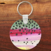 Rainbow Trout Fishing キーホルダー (正面)
