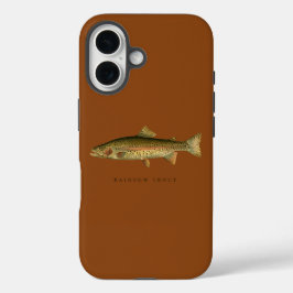Rainbow Trout Saddle Brown iPhone 16 Case iPhone 16ケース