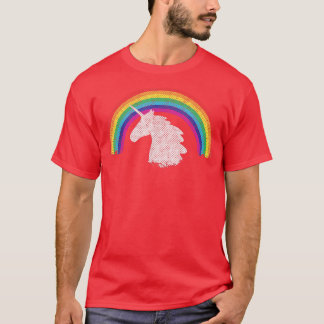 Rainbow Unicorn Horse Cute Mystic Magical For Gir Tシャツ