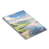 Rainbow Valley Spiral Notebook ノートブック (右側)