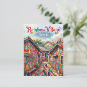 Rainbow Village Taiwan ポストカード (スタンド正面)