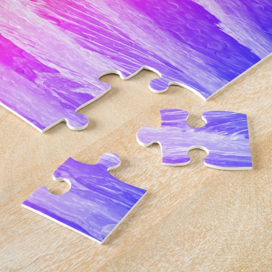 Rainbow water art ジグソーパズル (側面)