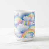 Rainbow Watercolor Mug コーヒーマグカップ (中央)
