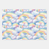 Rainbow Wrapping Paper ラッピングペーパーシート (正面3)