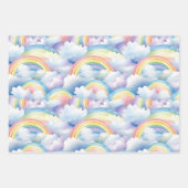 Rainbow Wrapping Paper ラッピングペーパーシート (正面2)