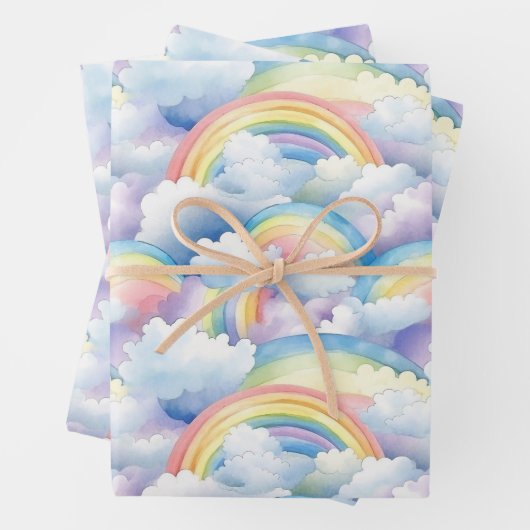 Rainbow Wrapping Paper ラッピングペーパーシート (インサイチュ)