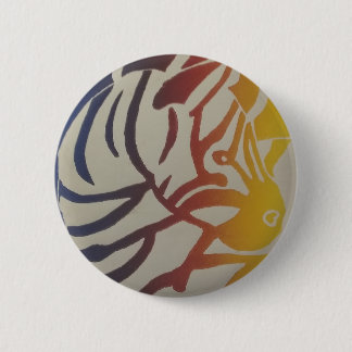 Rainbow Zebra pin/ 缶バッジ