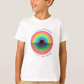 Rainbowcore Aesthetic Tシャツ (正面)