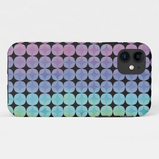 Rainbowdots Iphoneケース Case-Mate iPhoneケース (裏面(横))
