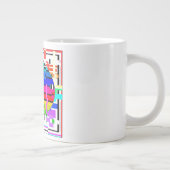 RAINBOWEDの置くか、または朝日©2013ジェームスワーレン ジャンボコーヒーマグカップ (右)