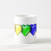 RainbowHearts コーヒーマグカップ (中央)