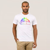 RainbowHearts T-shirt Tシャツ (正面フル)