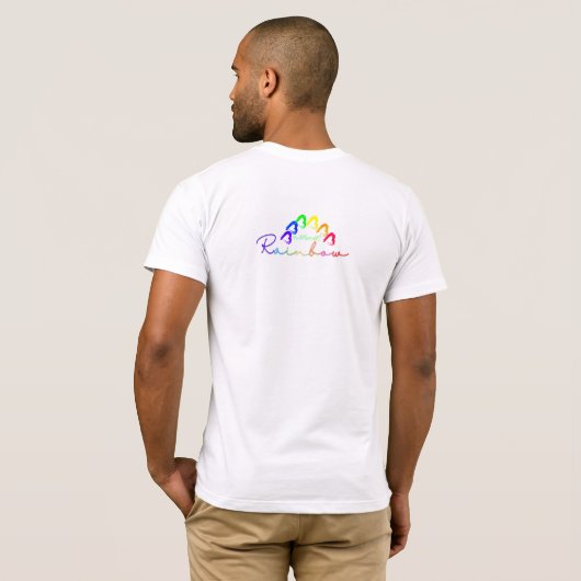 RainbowHearts T-shirt Tシャツ (裏面フル)