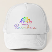 RainbowHearts  Trucker Hat  キャップ (正面)