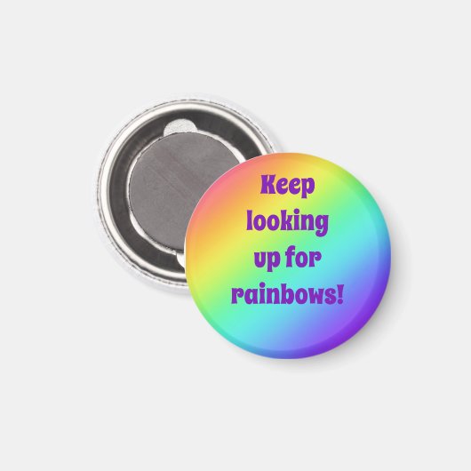 Rainbows保を探す マグネット (正面/裏面)