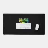 Rainbows私は本ドラゴンではなくワームLGBTゲイPr デスクマット (キーボード&マウス)