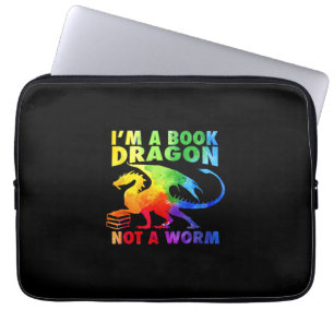 Rainbows私は本ドラゴンではなくワームLGBTゲイPr ラップトップスリーブ