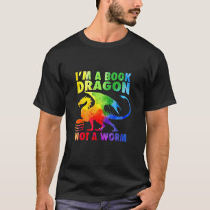 Rainbows私は本ドラゴンではなくワームLGBTゲイPr Tシャツ