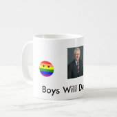 rainbowsmiley、rainbowsmiley、雨… -カスタマイズ コーヒーマグカップ (正面左)