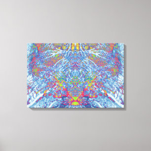 RainbowSnow©アートバイカラーハーモニー キャンバスプリント