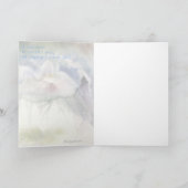 RainbowVolcanoの水彩画の挨拶およびメッセージカード カード (内部)