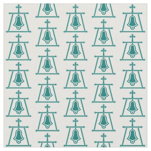 Raincrossのビーズのデザイン-海緑- ファブリック (クローズアップ)